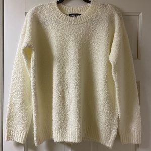 Crew Neck Soft Textured Sweater Size Small